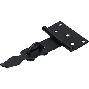 KOTARBAU ® Trappola e Haspe Set 190 mm Nero Chiusura Massiccia per Porte Porte Porte KOTARBAU ® Trappola e Haspe Set 190 mm Nero Chiusura Massiccia per Porte Porte Porte