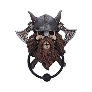 Nemesis Now Viking Visit Battente per Porta, 18,5 cm, Colore: Grigio Nemesis Now Viking Visit Battente per Porta, 18,5 cm, Colore: Grigio