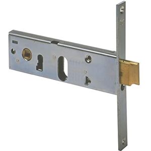 CISA 144151800, Serratura da Infilare a Cilindro per Fasce, Frontale con Rivestimento in Zinco, Entrata 80, Ambidestra CISA 144151800, Serratura da Infilare a Cilindro per Fasce, Frontale con Rivestimento in Zinco, Entrata 80, Ambidestra