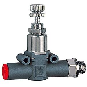 RIEGLER 106743-421.018-6 Regolatore di pressione "lineonline", G 1/8 (ingresso), diametro tubo 6 (uscita), 1 pezzo RIEGLER 106743-421.018-6 Regolatore di pressione "lineonline", G 1/8 (ingresso), diametro tubo 6 (uscita), 1 pezzo