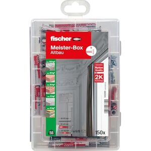 Fischer CAJA MAESTRA DUOPOWER CORTA/LARGA + TORNILLO, PASADOR 540299 Fischer CAJA MAESTRA DUOPOWER CORTA/LARGA + TORNILLO, PASADOR 540299