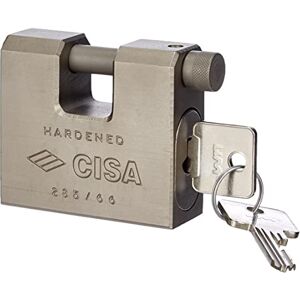 CISA 2855L Lucchetto - Corpo in acciaio da 66mm, arco temprato CISA 2855L Lucchetto - Corpo in acciaio da 66mm, arco temprato