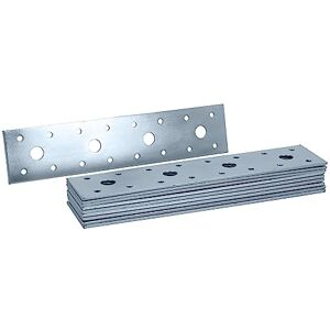 Connettori piatti in acciaio Helpmate - 45x180mm, Zincati - Connettori hardware Connettori piatti in acciaio Helpmate - 45x180mm, Zincati - Connettori hardware