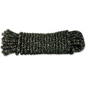 Chapuis Corda intrecciata in polipropilene 450 kg Diametro 6 mm Lunghezza 15 m Mimetico Chapuis Corda intrecciata in polipropilene 450 kg Diametro 6 mm Lunghezza 15 m Mimetico