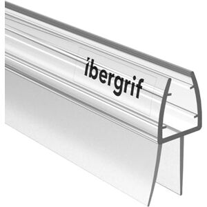 Ibergrif Guarnizione Doccia Sottoporta 80cm, Per porte in vetro 5-8mm, Facile da Installare, Impermeabile Ibergrif Guarnizione Doccia Sottoporta 80cm, Per porte in vetro 5-8mm, Facile da Installare, Impermeabile