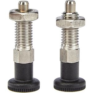 Ganter Normelemente Ganter Norm elementi GN 717 – 6 di batterie BK M10 – Bullone di Resto Acciaio Inox, Argento, 2 pezzi Ganter Normelemente Ganter Norm elementi GN 717 – 6 di batterie BK M10 – Bullone di Resto Acciaio Inox, Argento, 2 pezzi