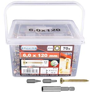 CONNEX a70 EMR - Vite Torx universale 6,0x120 - Viti CONNEX a70 EMR - Vite Torx universale 6,0x120 - Viti