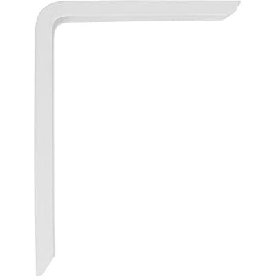 Amig Staffa per mensole a muro Supporti per Mensole Reggimensola Staffe per mensole in Alluminio Colore: Bianco Dimensioni: 350 x 200 Peso max: 45 kg Amig Staffa per mensole a muro Supporti per Mensole Reggimensola Staffe per mensole in Alluminio Colore: Bianco Dimensioni: 350 x 200 Peso max: 45 kg