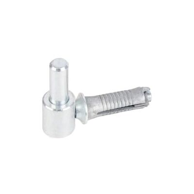 ALBERTS - 307356 - Acciaio zincato blu - Ø14 mm - Hinge ALBERTS - 307356 - Acciaio zincato blu - Ø14 mm - Hinge