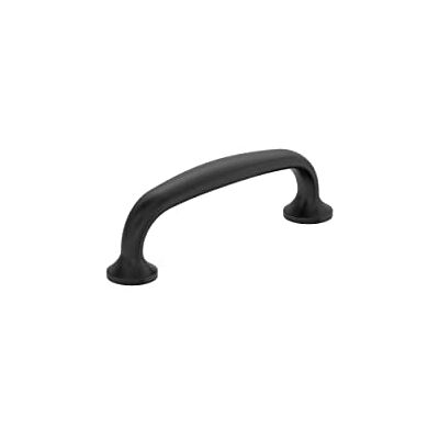 Amerock Maniglia per armadietto, colore: nero opaco Amerock Maniglia per armadietto, colore: nero opaco