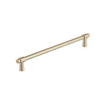 Amerock Destine 8-13/16 pollici (224 mm) Center-to-Center Golden Champagne Cabinet Pull Hardware per mobili Maniglia per cassetti Amerock Destine 8-13/16 pollici (224 mm) Center-to-Center Golden Champagne Cabinet Pull Hardware per mobili Maniglia per cassetti