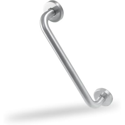 Amig Maniglia con Rosetta Interna e Manico Realizzata in Acciaio Inossidabile Misura: 19 x 150 mm Finitura: Opaca Amig Maniglia con Rosetta Interna e Manico Realizzata in Acciaio Inossidabile Misura: 19 x 150 mm Finitura: Opaca