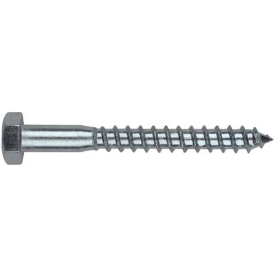 Index - Hex Head Wood Screw - Zinc Plated - 12x60 - Screw Index - Hex Head Wood Screw - Zinc Plated - 12x60 - Screw