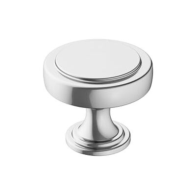 Amerock Pomello per armadietto, cromato lucido, diametro 38 mm, superato, confezione da 1, pomello per cassetti, hardware per armadietti Amerock Pomello per armadietto, cromato lucido, diametro 38 mm, superato, confezione da 1, pomello per cassetti, hardware per armadietti