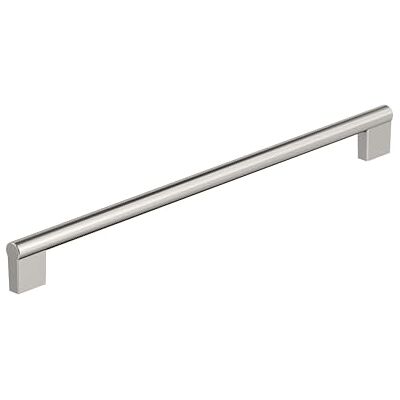 Amerock Versa Maniglia per armadietto, in nichel satinato, 320 mm Amerock Versa Maniglia per armadietto, in nichel satinato, 320 mm