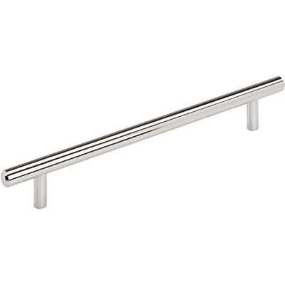 Amerock Maniglia per armadietto, cromo lucido, 192 mm, da centro a centro, tiranti per barre, confezione da 1, maniglia per cassetti, accessori per armadietti Amerock Maniglia per armadietto, cromo lucido, 192 mm, da centro a centro, tiranti per barre, confezione da 1, maniglia per cassetti, accessori per armadietti