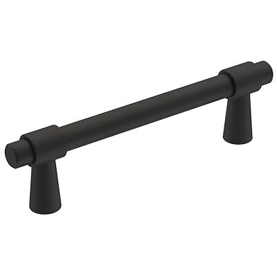 Amerock Destine Maniglia per armadietto, colore: nero opaco, 96 mm, da centro a centro, confezione da 1, maniglia per armadietti, hardware per armadietti Amerock Destine Maniglia per armadietto, colore: nero opaco, 96 mm, da centro a centro, confezione da 1, maniglia per armadietti, hardware per armadietti