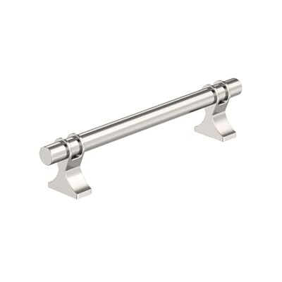 Amerock Davenport 5-1/16 pollici (128 mm) Centro-centro in nichel lucido Hardware per mobili Maniglia per cassetti Amerock Davenport 5-1/16 pollici (128 mm) Centro-centro in nichel lucido Hardware per mobili Maniglia per cassetti