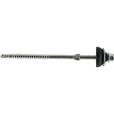 SawTec Vite Eternit, 6,5 x 130, rivestimento duplex con punta e cappello da pioggia, in acciaio INOX SawTec Vite Eternit, 6,5 x 130, rivestimento duplex con punta e cappello da pioggia, in acciaio INOX