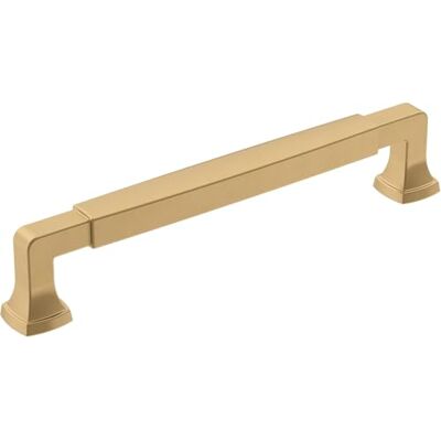 Amerock Maniglia per armadietto, color bronzo champagne, 160 mm, da centro a centro, statura, confezione da 1, maniglia per armadietto, ferramenta per armadietti Amerock Maniglia per armadietto, color bronzo champagne, 160 mm, da centro a centro, statura, confezione da 1, maniglia per armadietto, ferramenta per armadietti