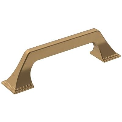 Amerock Maniglia per armadietto, color bronzo champagne, 96 mm, da centro a centro, superata, confezione da 1, maniglia per armadietti, hardware per armadietti Amerock Maniglia per armadietto, color bronzo champagne, 96 mm, da centro a centro, superata, confezione da 1, maniglia per armadietti, hardware per armadietti