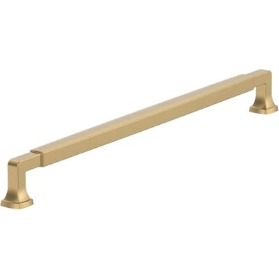 Amerock Maniglia per elettrodomestici in champagne bronzo, per mobile, altezza da centro a centro da 457 mm, ferramenta per mobili Amerock Maniglia per elettrodomestici in champagne bronzo, per mobile, altezza da centro a centro da 457 mm, ferramenta per mobili