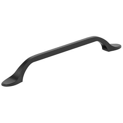 Amerock Miseno MCPTRP6631 Alamanor Maniglia centrale per armadietto, 16 cm, colore: Nero opaco Amerock Miseno MCPTRP6631 Alamanor Maniglia centrale per armadietto, 16 cm, colore: Nero opaco