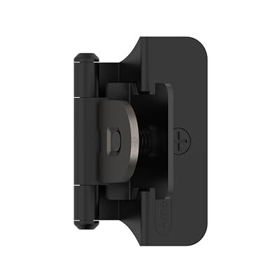 Amerock Cerniera per armadio 6 mm sovrapposizione doppia smontabile nero opaco Cerniera per porta dell'armadio da cucina 1 paio/2 pezzi Hardware funzionale Amerock Cerniera per armadio 6 mm sovrapposizione doppia smontabile nero opaco Cerniera per porta dell'armadio da cucina 1 paio/2 pezzi Hardware funzionale