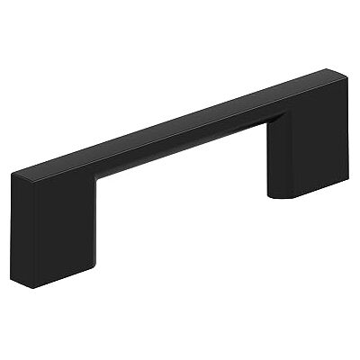 Amerock Maniglia per armadio nero opaco 76 mm da centro a centro Confezione da 10 Paesaggio urbano ferramenta per mobili Amerock Maniglia per armadio nero opaco 76 mm da centro a centro Confezione da 10 Paesaggio urbano ferramenta per mobili