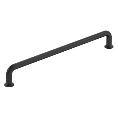 Amerock Factor Maniglia per armadietto, 256 mm, colore: Nero opaco Amerock Factor Maniglia per armadietto, 256 mm, colore: Nero opaco