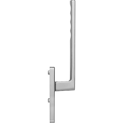 Maniglia Hoppe TOULON effetto acciaio inox, alluminio - Interno Maniglia Hoppe TOULON effetto acciaio inox, alluminio - Interno