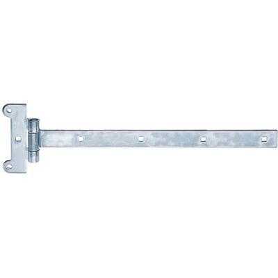 Alberts Cerniera a croce, con perno a pressione Banda : 391 x 30 mm/Cerniera : 121 x 51 millimetri blu zincato galvanicamente Alberts Cerniera a croce, con perno a pressione Banda : 391 x 30 mm/Cerniera : 121 x 51 millimetri blu zincato galvanicamente