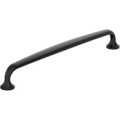 Amerock Renown Maniglia per armadietto, 224 mm, colore: nero opaco Amerock Renown Maniglia per armadietto, 224 mm, colore: nero opaco