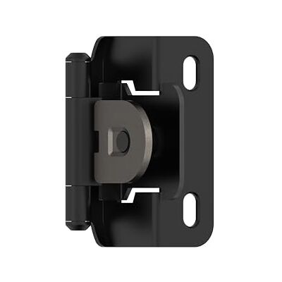 Amerock Cerniera per armadio 13 mm sovrapposizione singola smontabile involucro parziale nero opaco Cerniera per porta dell'armadio da cucina 1 paio/2 pezzi Hardware funzionale Amerock Cerniera per armadio 13 mm sovrapposizione singola smontabile involucro parziale nero opaco Cerniera per porta dell'armadio da cucina 1 paio/2 pezzi Hardware funzionale