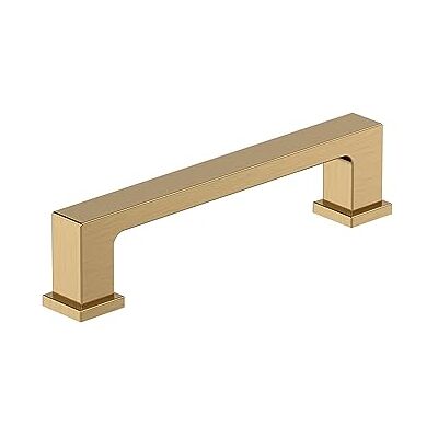 Amerock Tirare, Bronzo Champagne, 3-3/4 inch (96mm) Center-to-Center Amerock Tirare, Bronzo Champagne, 3-3/4 inch (96mm) Center-to-Center
