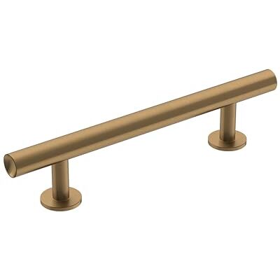 Amerock Radius Cabinet Pull, 3-3/4" Centro-Centro, Bronzo Champagne Amerock Radius Cabinet Pull, 3-3/4" Centro-Centro, Bronzo Champagne