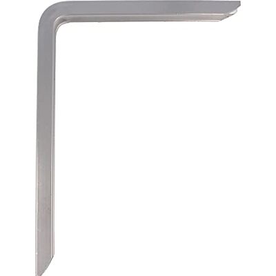 Amig Staffa per mensole a muro Supporti per Mensole Reggimensola Staffe per mensole in Alluminio Colore: Argentato Dimensioni: 300 x 200 Peso max: 30 kg Amig Staffa per mensole a muro Supporti per Mensole Reggimensola Staffe per mensole in Alluminio Colore: Argentato Dimensioni: 300 x 200 Peso max: 30 kg