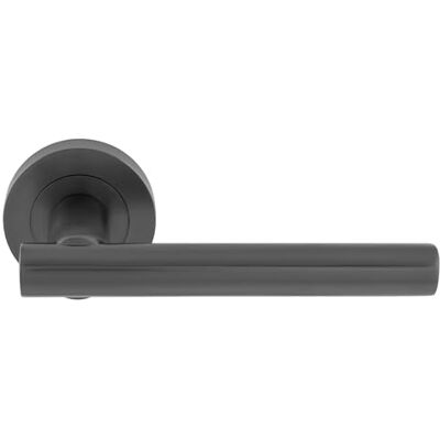 Carlisle Brass Faro Ulitmate Confezione da porta con coppia di maniglie, 3 cerniere e un chiavistello da 7,6 cm, colore: antracite Carlisle Brass Faro Ulitmate Confezione da porta con coppia di maniglie, 3 cerniere e un chiavistello da 7,6 cm, colore: antracite