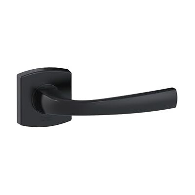 Vachette Muze Maniglia per porta con cavalletto e rosone quadrata solidarizzata, beccuccio di canna per porte spessore 30-48 mm in Zamak quadrato 7 mm garanzia 10 anni finitura onice Vachette Muze Maniglia per porta con cavalletto e rosone quadrata solidarizzata, beccuccio di canna per porte spessore 30-48 mm in Zamak quadrato 7 mm garanzia 10 anni finitura onice