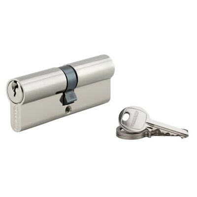 Thirard Cilindro europeo SA 40 x 40 mm nichelato, 3 chiavi con vite di 45 mm – Thirard Cilindro europeo SA 40 x 40 mm nichelato, 3 chiavi con vite di 45 mm –