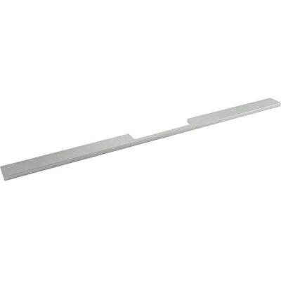 OBF Grimme Maniglia quadrata per mobili Agenor, larghezza 590 mm, in alluminio anodizzato naturale, argento, distanza tra i fori 492 mm OBF Grimme Maniglia quadrata per mobili Agenor, larghezza 590 mm, in alluminio anodizzato naturale, argento, distanza tra i fori 492 mm