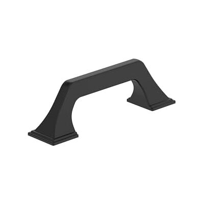 Amerock Exceed Cabinet Pull, Nero Opaco Amerock Exceed Cabinet Pull, Nero Opaco