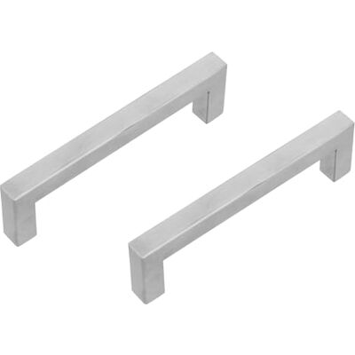 Amig Confezione da 2 Maniglie per mobili 192 Mm Colore Acciaio Spazzolato Realizzato in Acciaio Inossidabile Per cassetti e armadi da cucina e bagno con stile moderno decorativo Mod. Amig Confezione da 2 Maniglie per mobili 192 Mm Colore Acciaio Spazzolato Realizzato in Acciaio Inossidabile Per cassetti e armadi da cucina e bagno con stile moderno decorativo Mod.