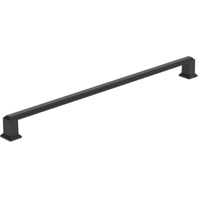 Amerock Maniglia per armadietto, colore: nero opaco Amerock Maniglia per armadietto, colore: nero opaco
