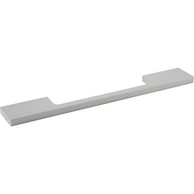 OBF Grimme Maniglia per mobili Agenor quadrata, larghezza 240 mm, in alluminio anodizzato naturale, argento, distanza tra i fori 160 mm OBF Grimme Maniglia per mobili Agenor quadrata, larghezza 240 mm, in alluminio anodizzato naturale, argento, distanza tra i fori 160 mm