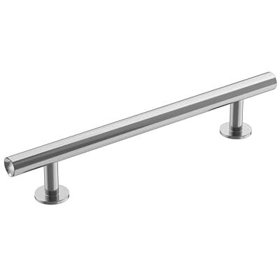 Amerock Maniglia per armadietto, cromo lucido, 128 mm, da centro a centro, raggio, confezione da 1, maniglia per armadietto, hardware per armadietti Amerock Maniglia per armadietto, cromo lucido, 128 mm, da centro a centro, raggio, confezione da 1, maniglia per armadietto, hardware per armadietti