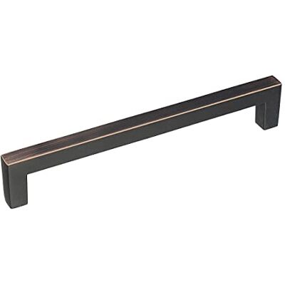 Amerock Maniglia per mobile, bronzo oliato, altezza da 160 mm da centro a centro, confezione da 1, maniglia per cassetti, ferramenta per mobile Amerock Maniglia per mobile, bronzo oliato, altezza da 160 mm da centro a centro, confezione da 1, maniglia per cassetti, ferramenta per mobile