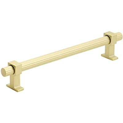 Amerock Maniglia per armadietto, oro opaco, 160 mm, da centro a centro, carrigan, confezione da 1, maniglia per cassetti, accessori per armadietti Amerock Maniglia per armadietto, oro opaco, 160 mm, da centro a centro, carrigan, confezione da 1, maniglia per cassetti, accessori per armadietti