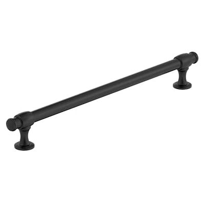 Amerock Winsome Maniglia per armadietto, 256 mm, da centro a centro, colore: nero opaco Amerock Winsome Maniglia per armadietto, 256 mm, da centro a centro, colore: nero opaco