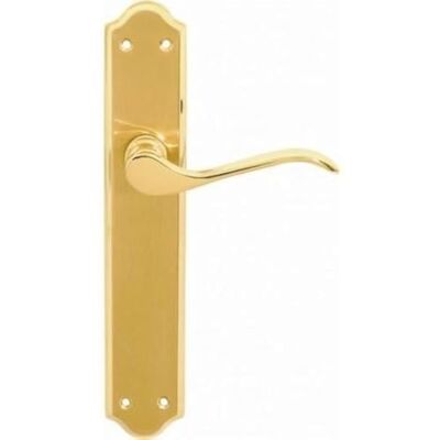 Globallock Set maniglia per porta in ottone, 2 unità, 27504, multicolore Globallock Set maniglia per porta in ottone, 2 unità, 27504, multicolore